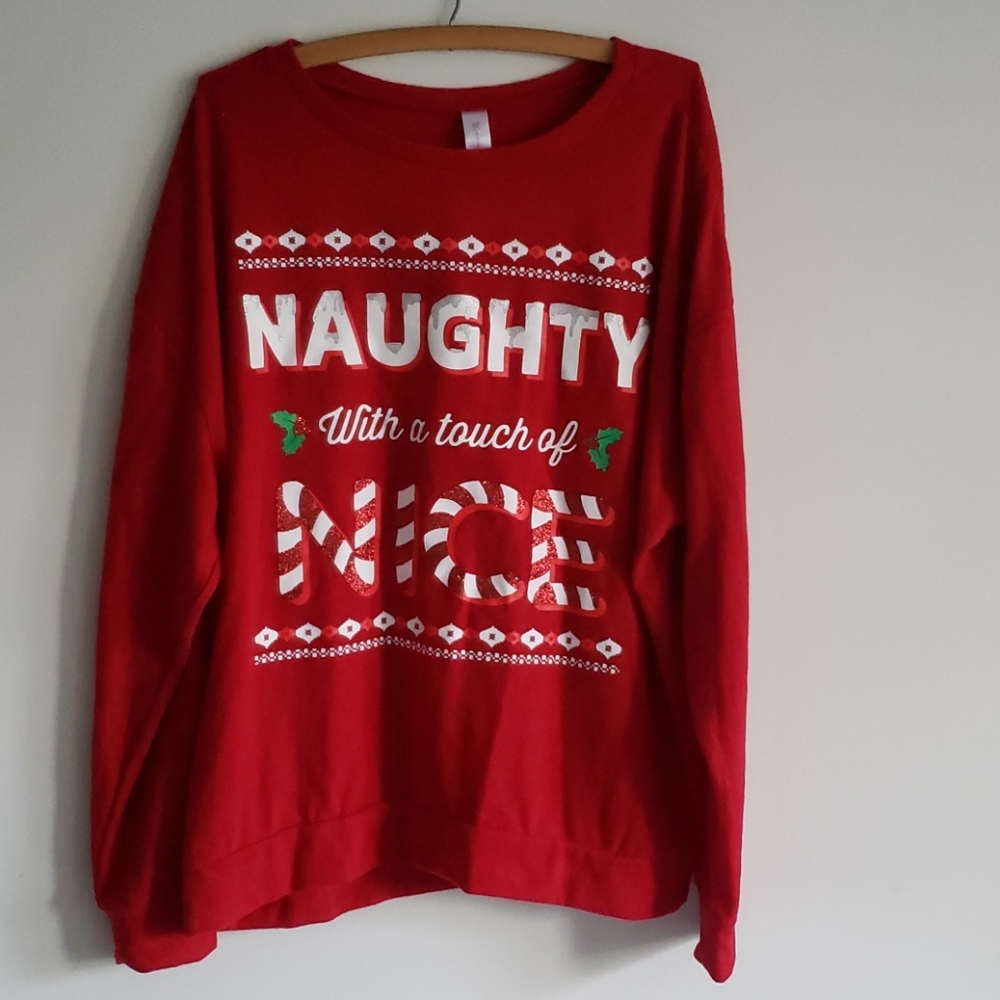 NWOT Funky Holiday Sweater